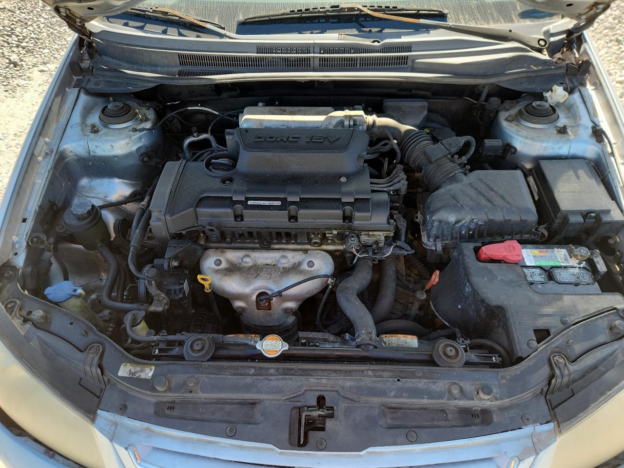 2007 Kia Spectra Ex VIN: KNAFE121475454950 Lot: 89897625