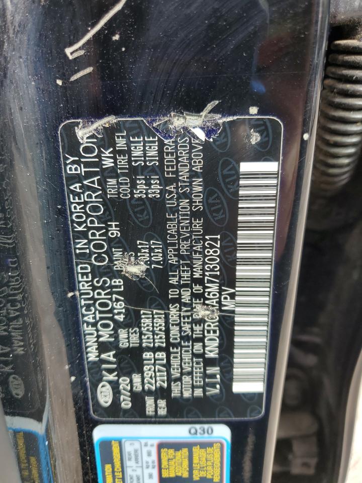 2021 Kia Seltos Ex VIN: KNDERCAA6M7130821 Lot: 85077105