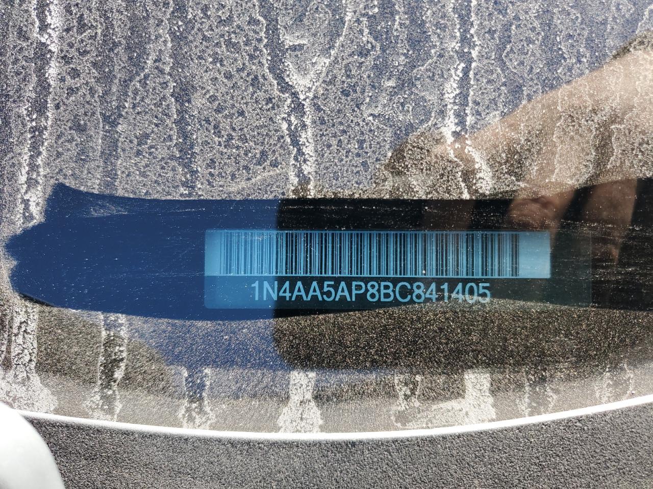 2011 Nissan Maxima S VIN: 1N4AA5AP8BC841405 Lot: 90649445