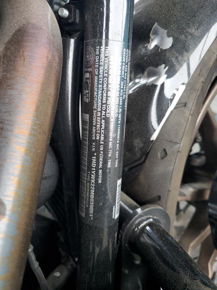 2021 Harley-Davidson Fxlrs VIN: 1HD1YWK22MB039051 Lot: 90740735