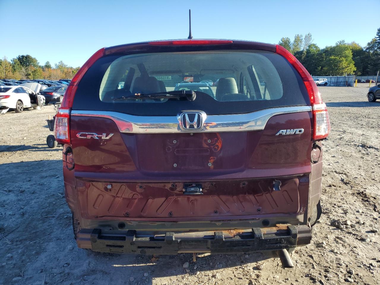 2015 Honda Cr-V Lx VIN: 5J6RM4H31FL067581 Lot: 81580535
