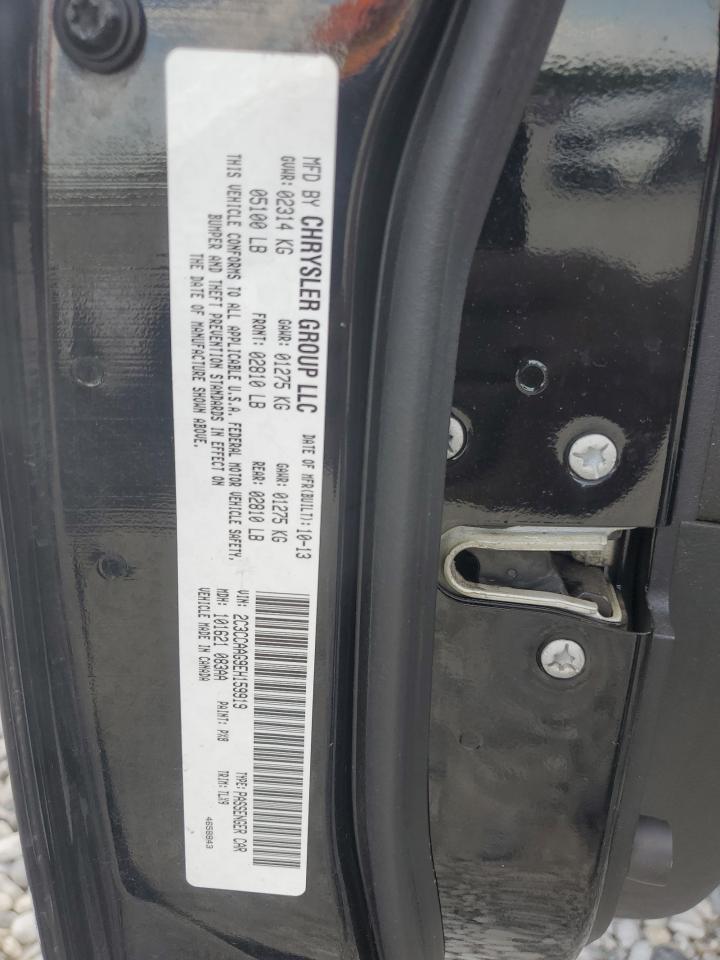 2014 Chrysler 300 VIN: 2C3CCAAG9EH159919 Lot: 81938345