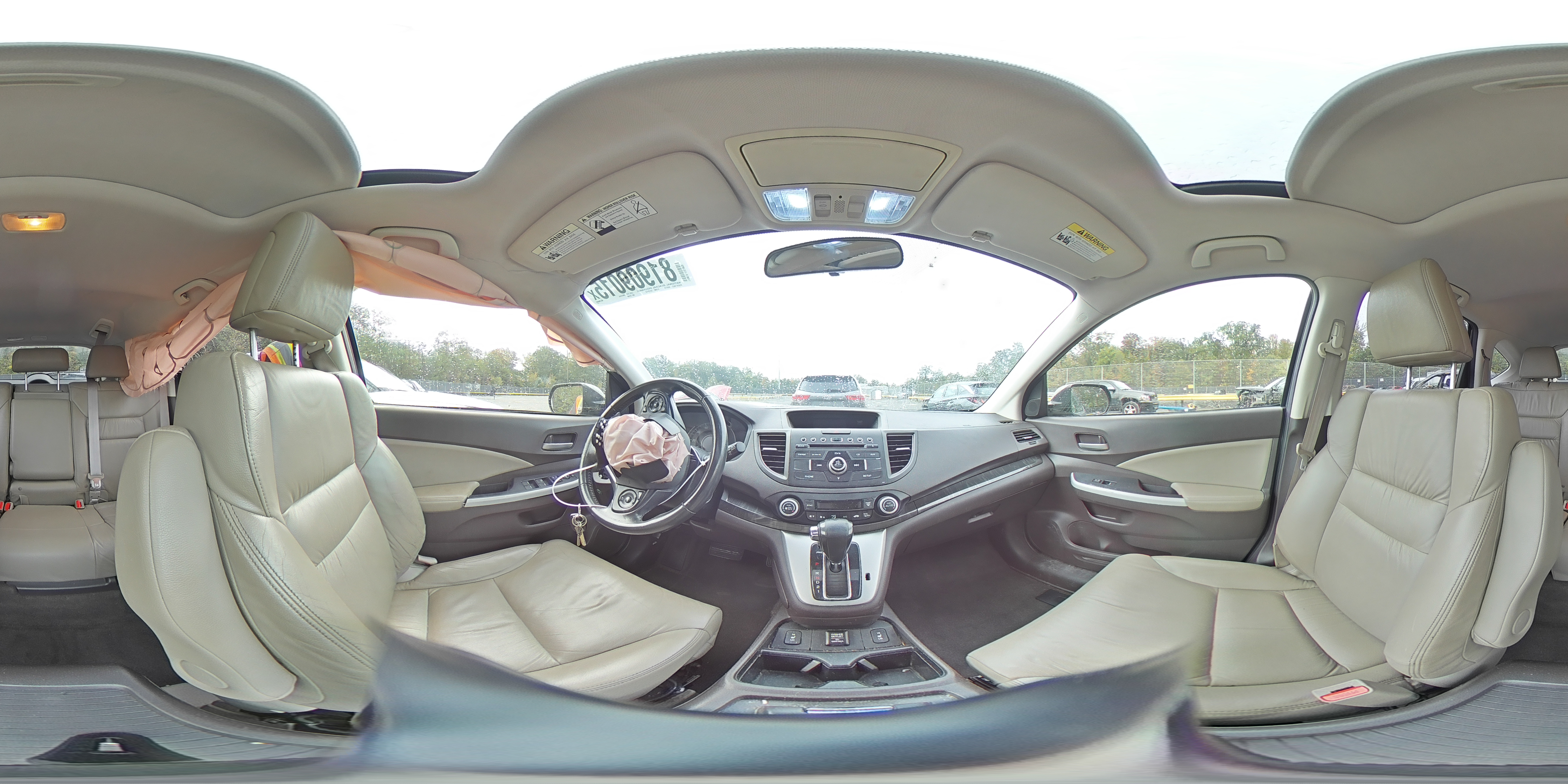 2012 Honda Cr-V Exl VIN: JHLRM4H76CC012860 Lot: 81909015