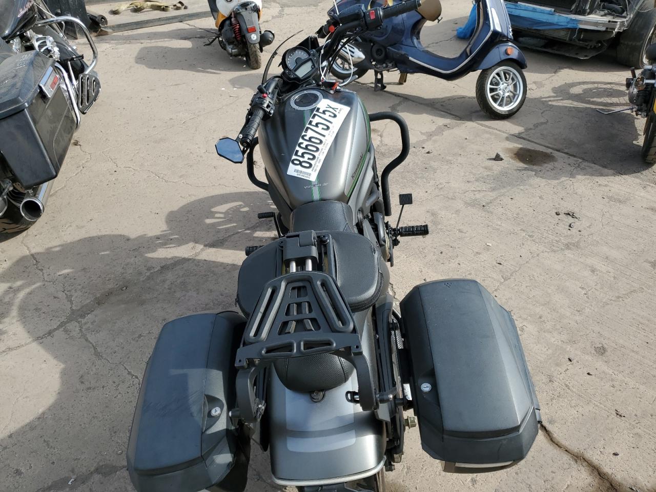 2022 Kawasaki En650 C VIN: JKAENEC16NDA05225 Lot: 85667575