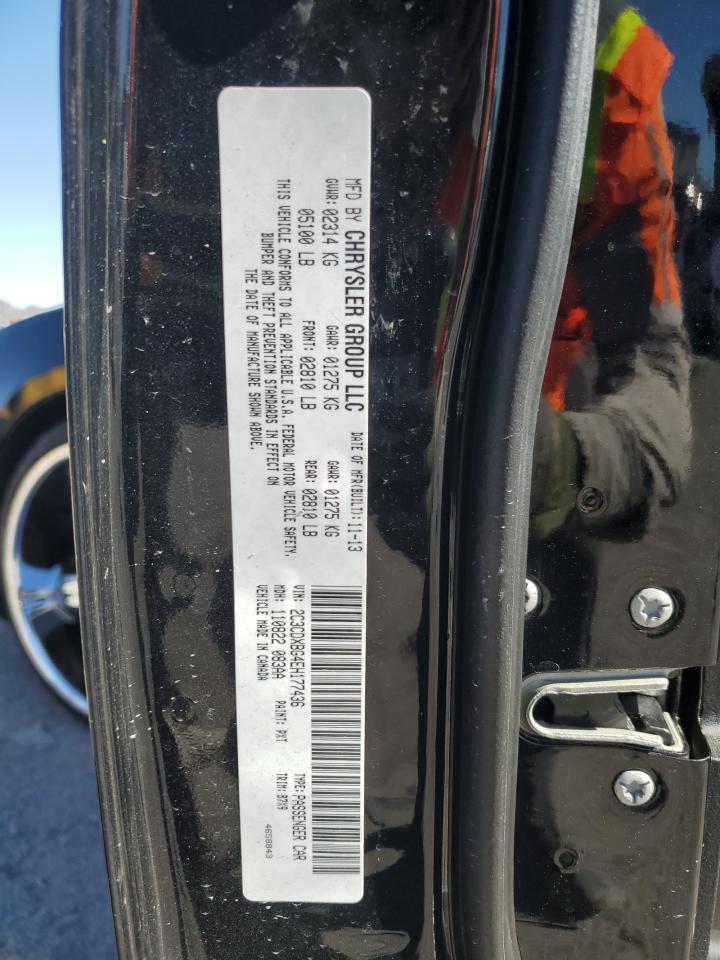 2014 Dodge Charger Se VIN: 2C3CDXBG4EH177436 Lot: 90294795