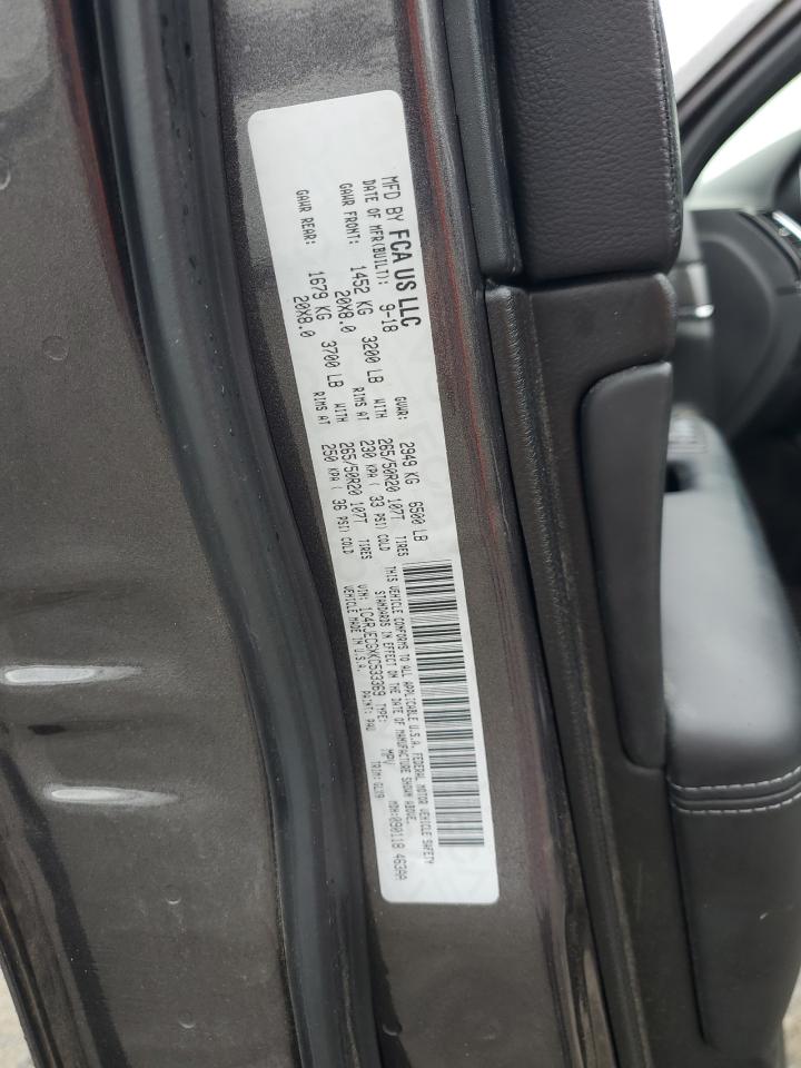 2019 Jeep Grand Cherokee Overland VIN: 1C4RJECGXKC533369 Lot: 85894565