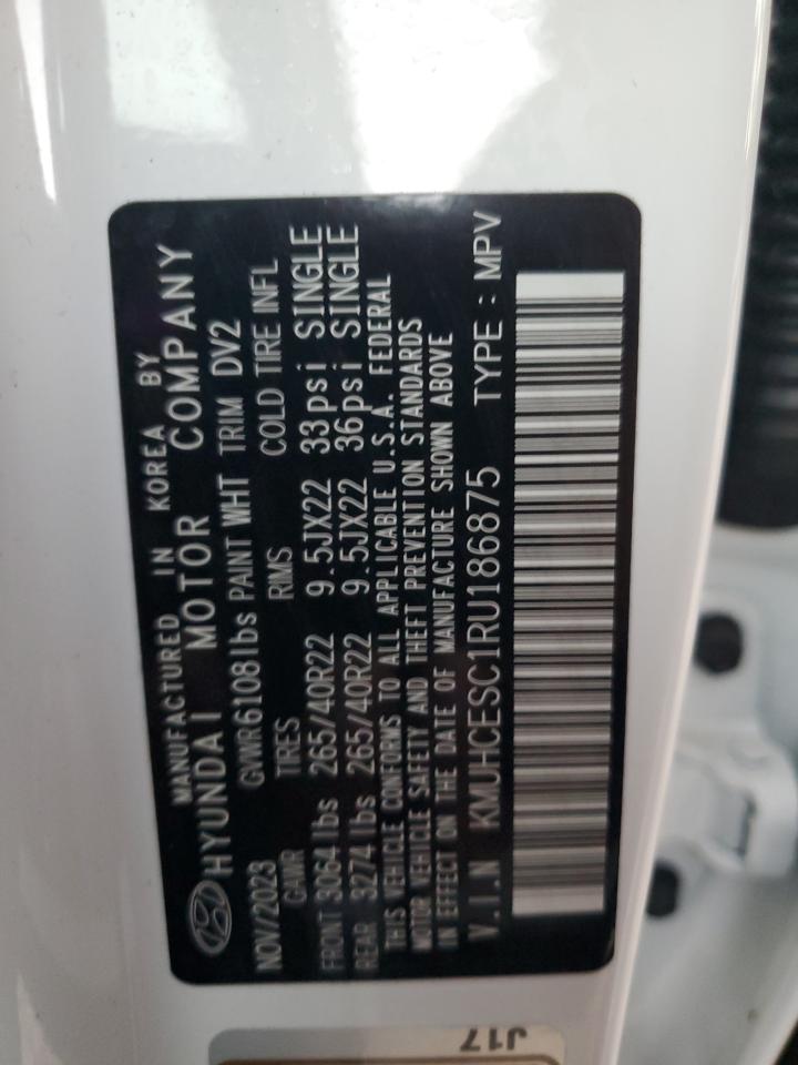 2024 Genesis Gv80 Base VIN: KMUHCESC1RU186875 Lot: 82242955