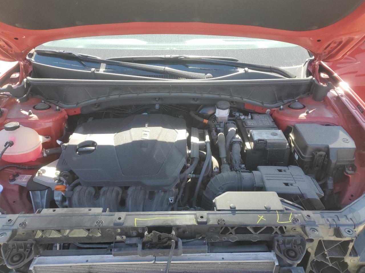 2022 Hyundai Tucson Sel VIN: 5NMJFCAE2NH037802 Lot: 85390515