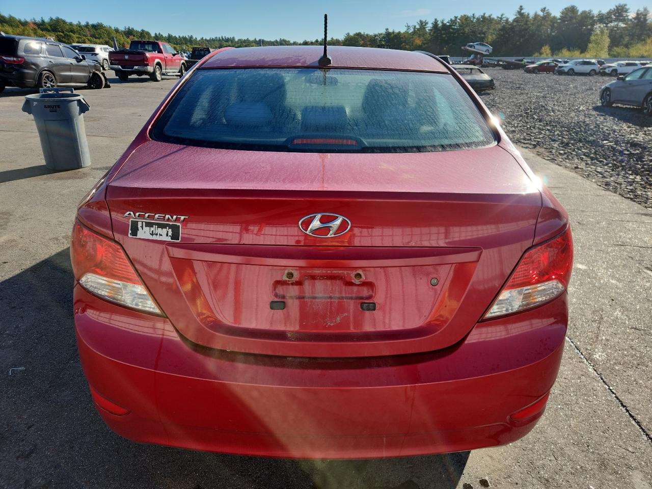 2014 Hyundai Accent Gls VIN: KMHCT4AE8EU777639 Lot: 81952495