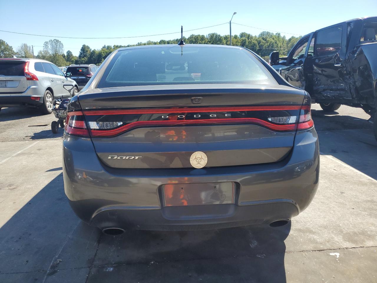 2015 Dodge Dart Sxt VIN: 1C3CDFBBXFD378285 Lot: 85695895