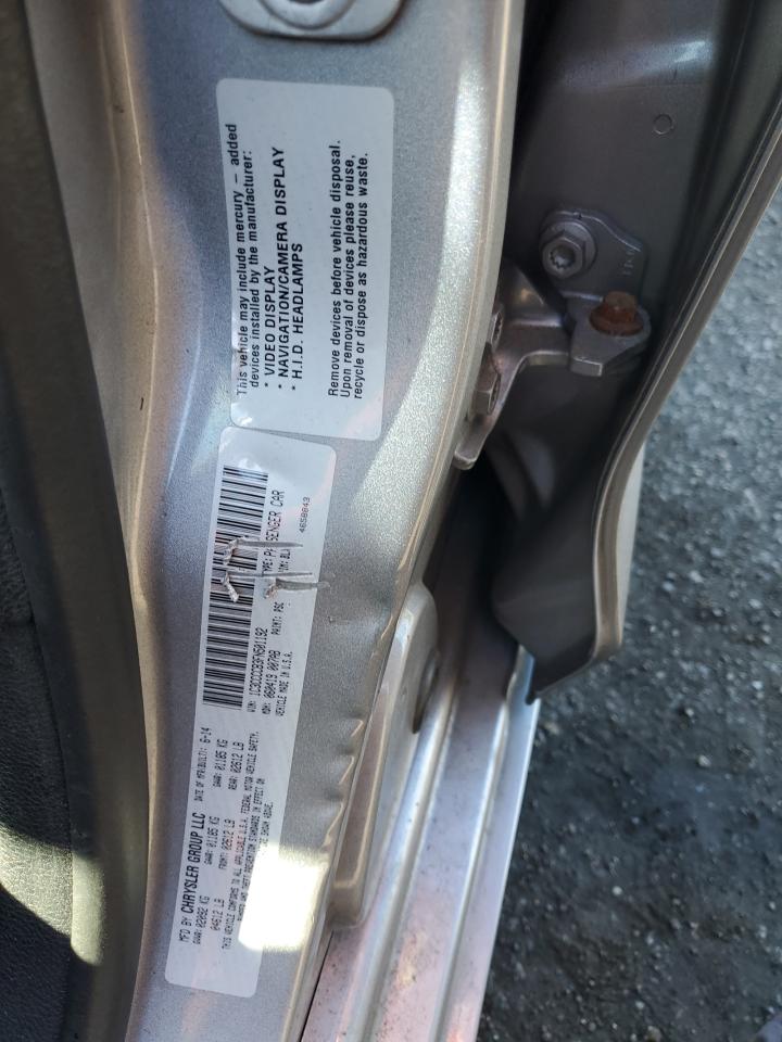 2015 Chrysler 200 C VIN: 1C3CCCCB3FN501192 Lot: 87360315