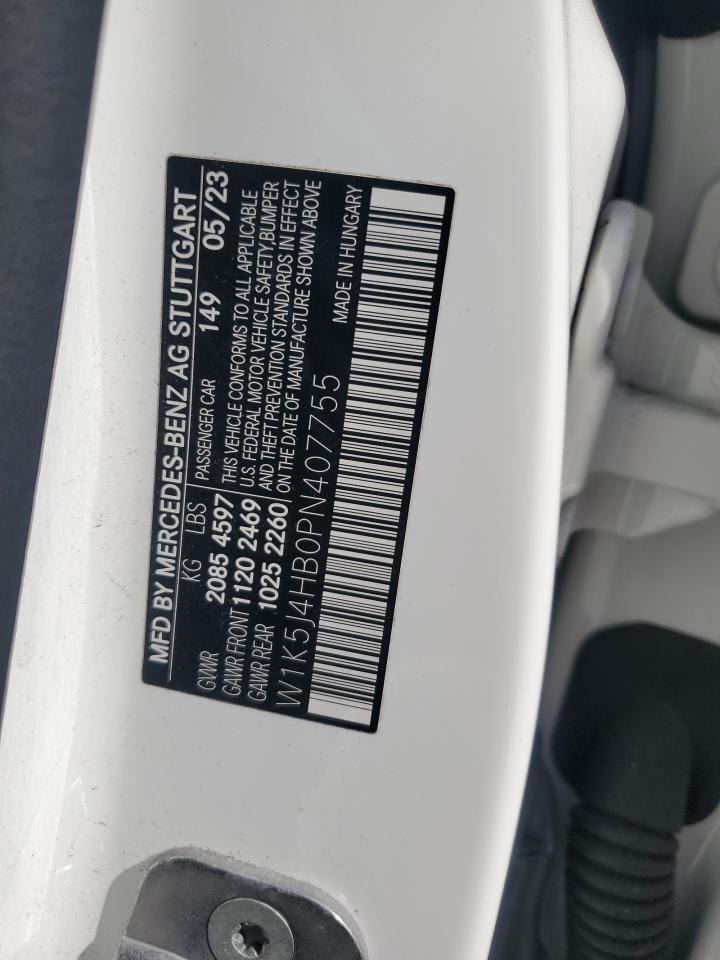 2023 Mercedes-Benz Cla 250 4Matic VIN: W1K5J4HB0PN407755 Lot: 82251065