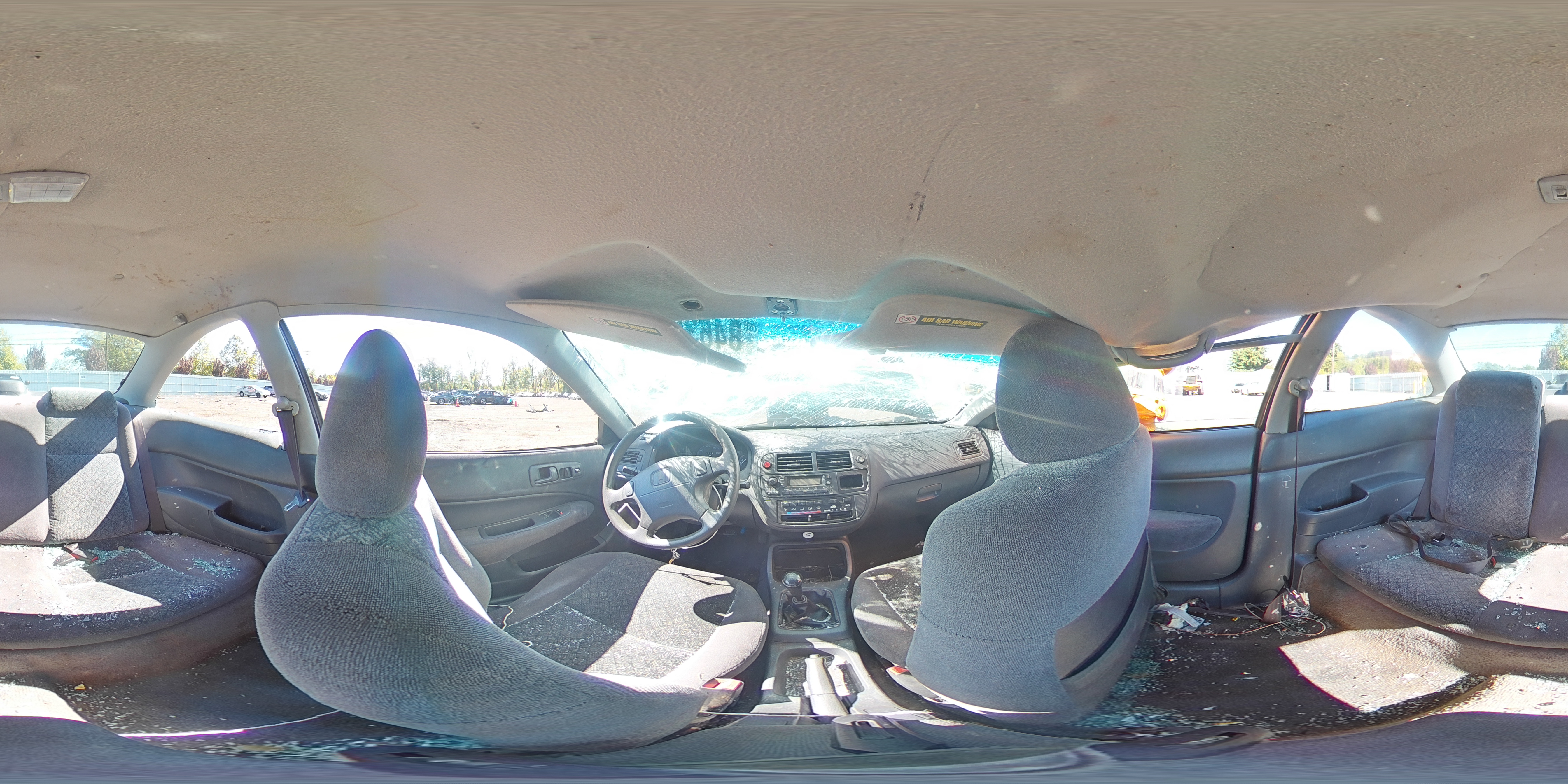 1998 Honda Civic Hx VIN: 1HGEJ7126WL043424 Lot: 84636075