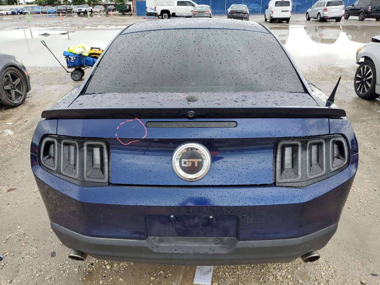 2010 Ford Mustang Gt VIN: 1ZVBP8CH6A5140706 Lot: 86244135