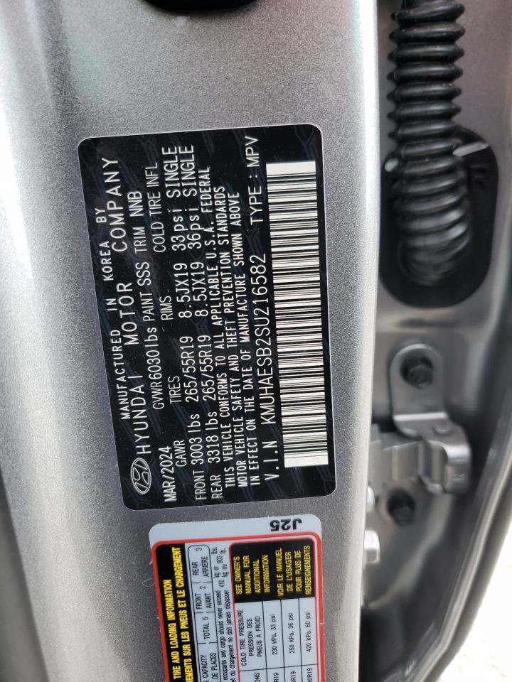 2025 Genesis Gv80 Base VIN: KMUHAESB2SU216582 Lot: 85739795