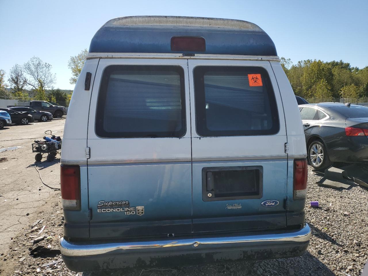 1996 Ford Econoline E150 Van VIN: 1FDEE14HXTHB55413 Lot: 85496275