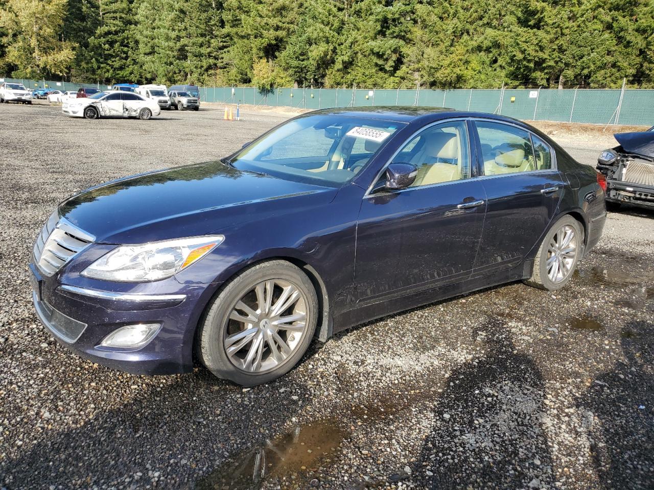 HYUNDAI GENESIS 2013. Lot# 84058555. VIN KMHGC4DD8DU236979. Photo 1