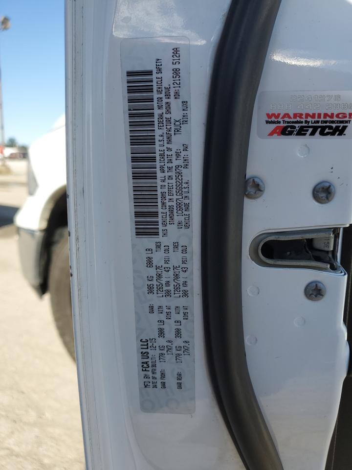 2016 Ram 1500 Slt VIN: 1C6RR7LG5GS225079 Lot: 85898975