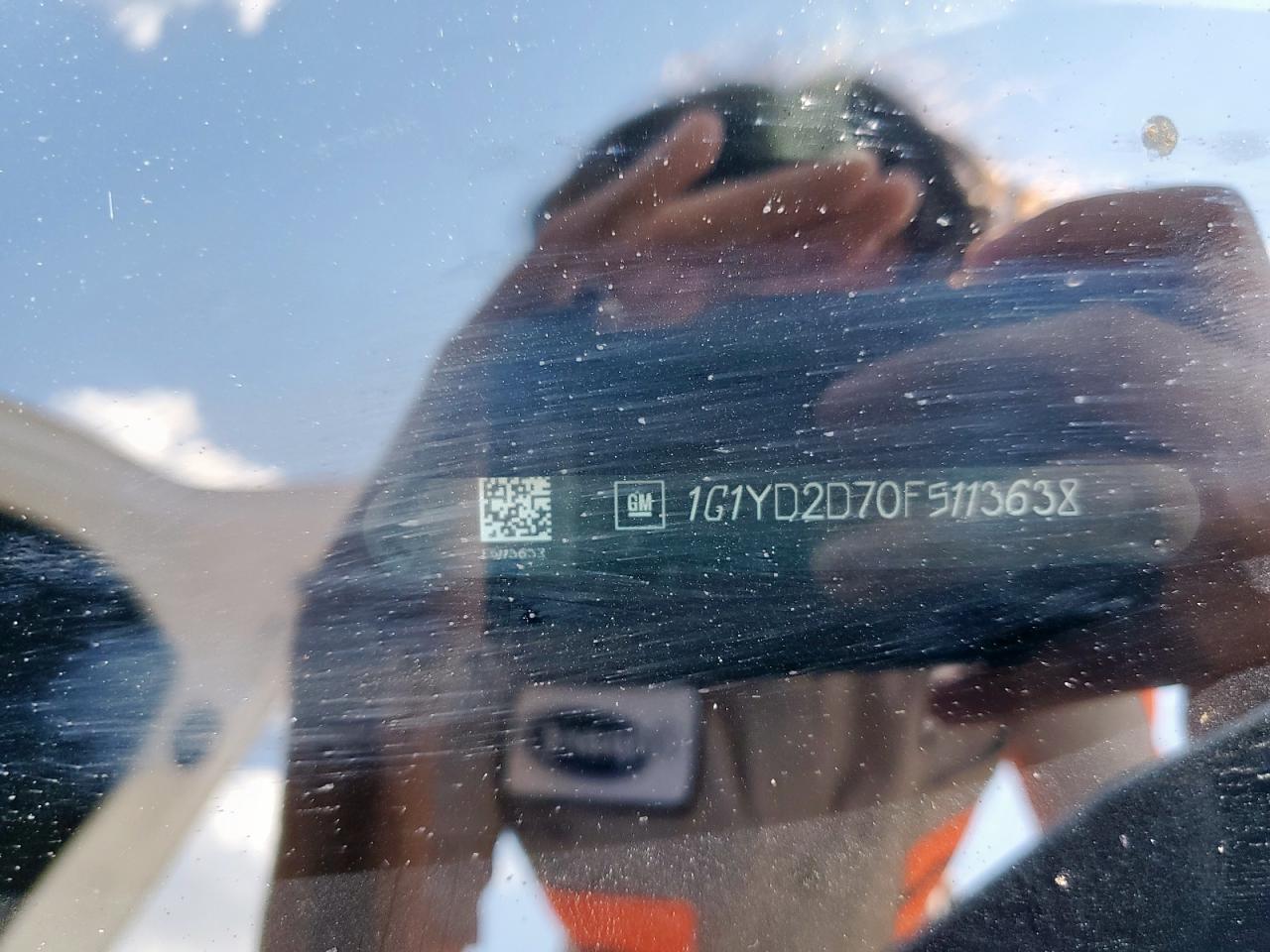 2015 Chevrolet Corvette Stingray 2Lt VIN: 1G1YD2D70F5113638 Lot: 86486345