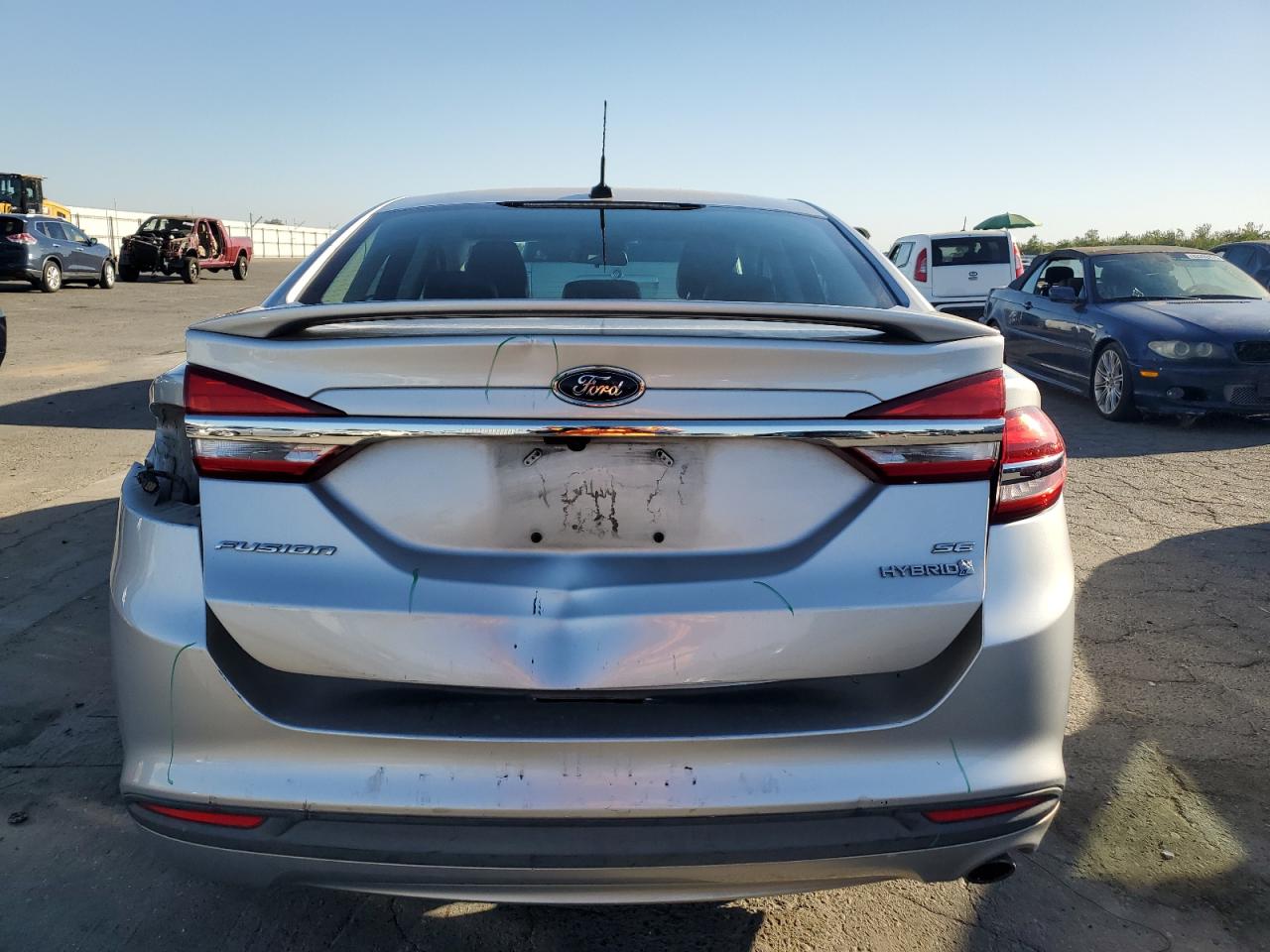 2017 Ford Fusion Se Hybrid VIN: 3FA6P0LU6HR217221 Lot: 85295285
