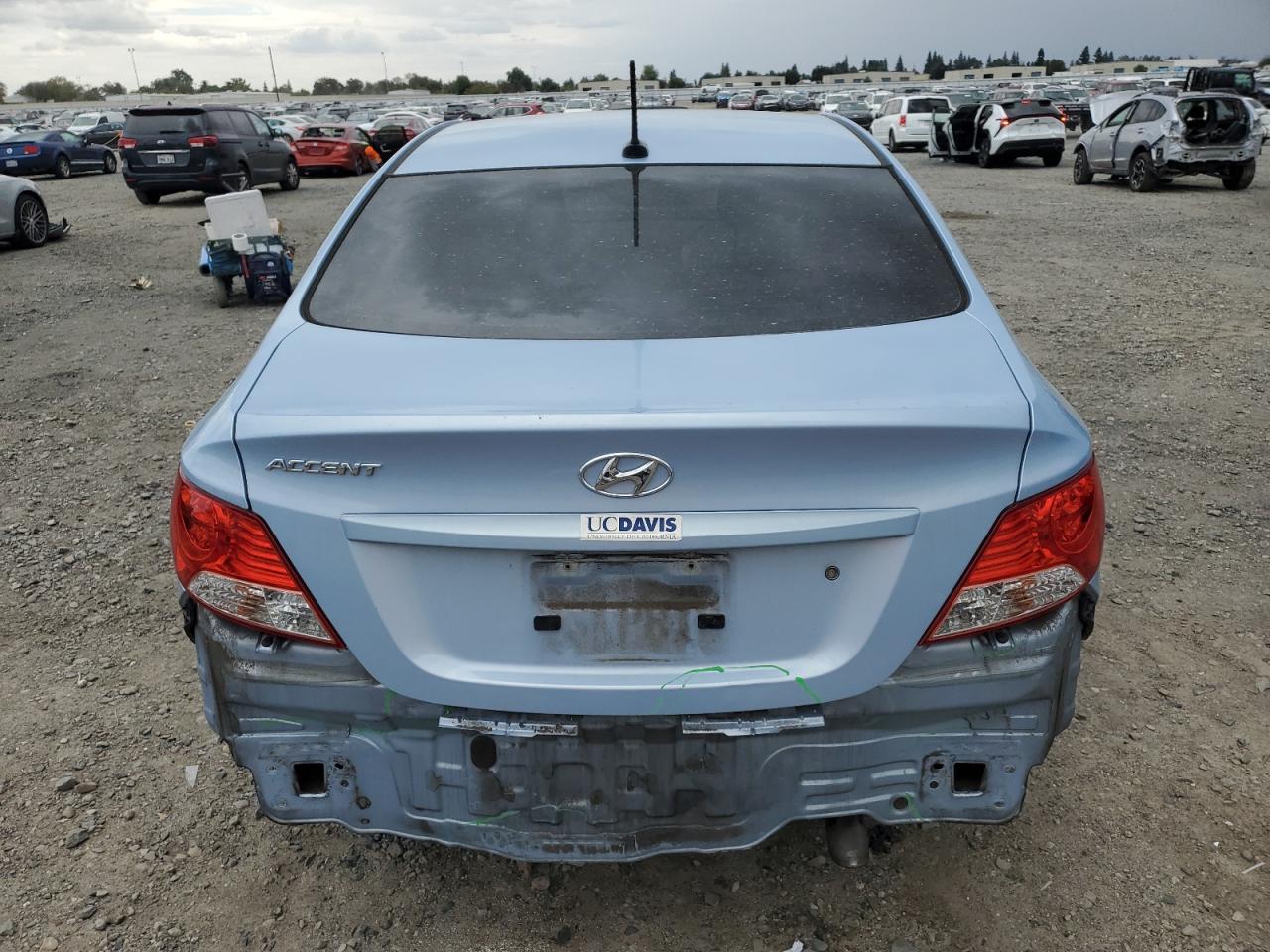 2014 Hyundai Accent Gls VIN: KMHCT4AE3EU708003 Lot: 86176605