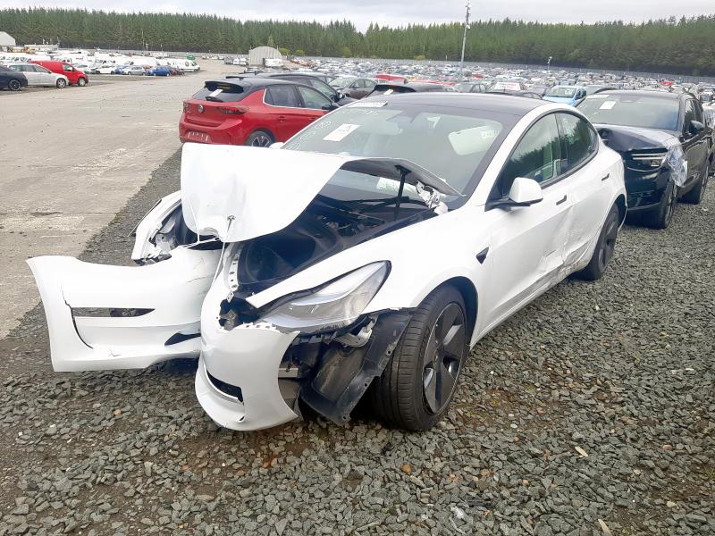 2023 TESLA MODEL 3 LONG RANGE RWD  for sale at Copart WHITBURN