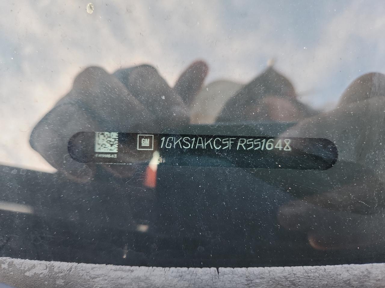 2015 GMC Yukon Sle VIN: 1GKS1AKC5FR551648 Lot: 84889235