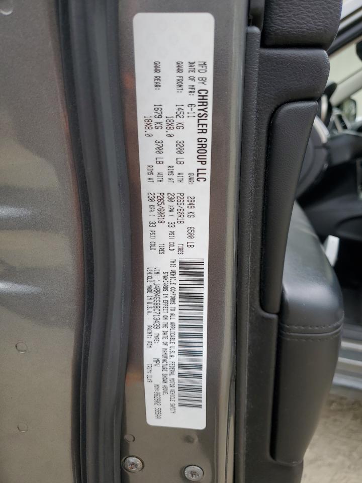 2011 Jeep Grand Cherokee Laredo VIN: 1J4RR4GG8BC713439 Lot: 89436715