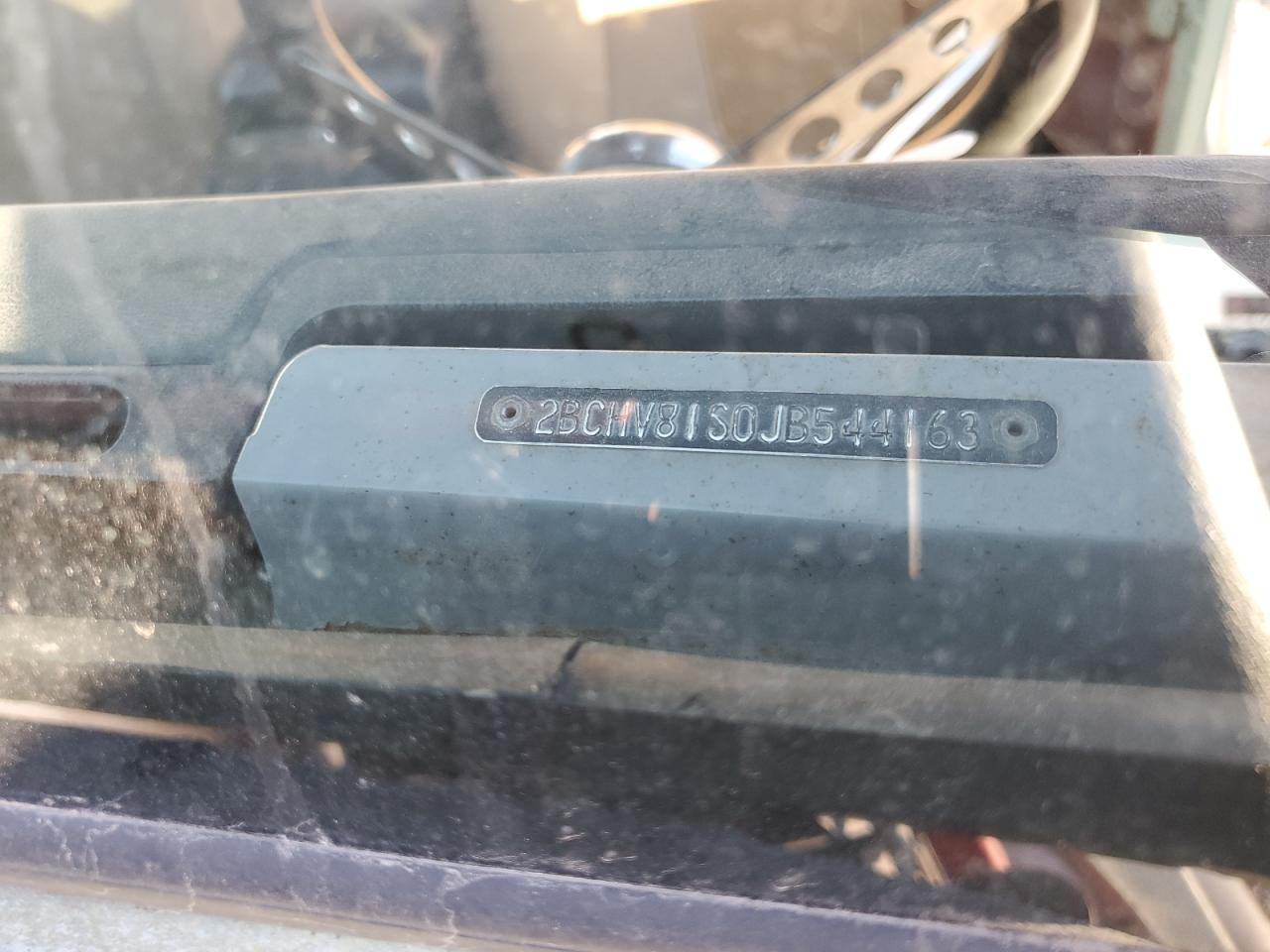 1988 Jeep Wrangler S VIN: 2BCHV81S0JB544163 Lot: 85595555