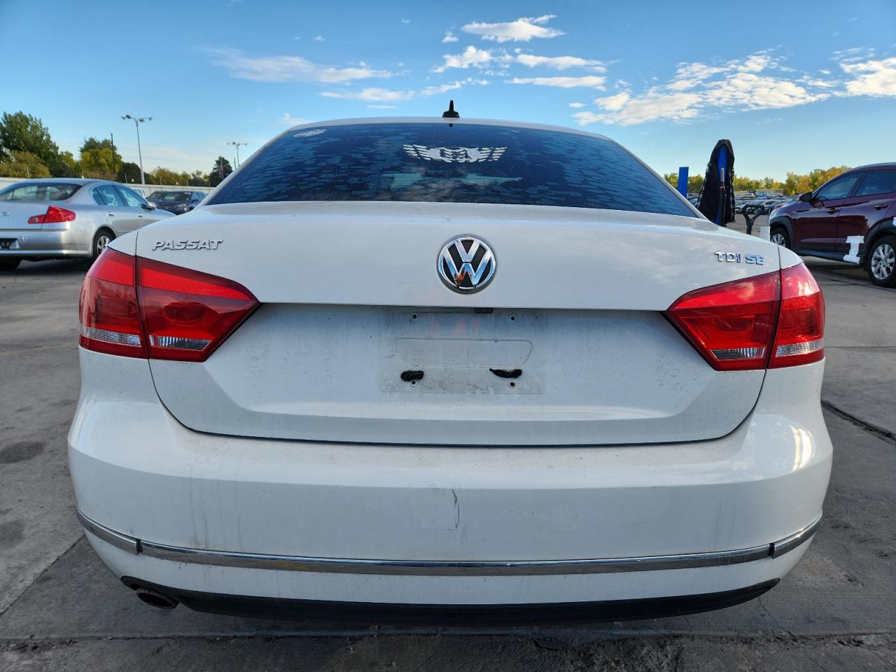 2015 Volkswagen Passat Se VIN: 1VWBV7A31FC096107 Lot: 86451185