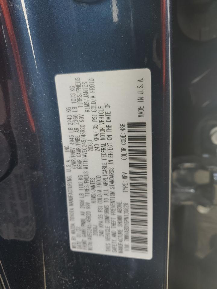 2023 Mazda Cx-50 Premium VIN: 7MMVABDY6PN130828 Lot: 82379825