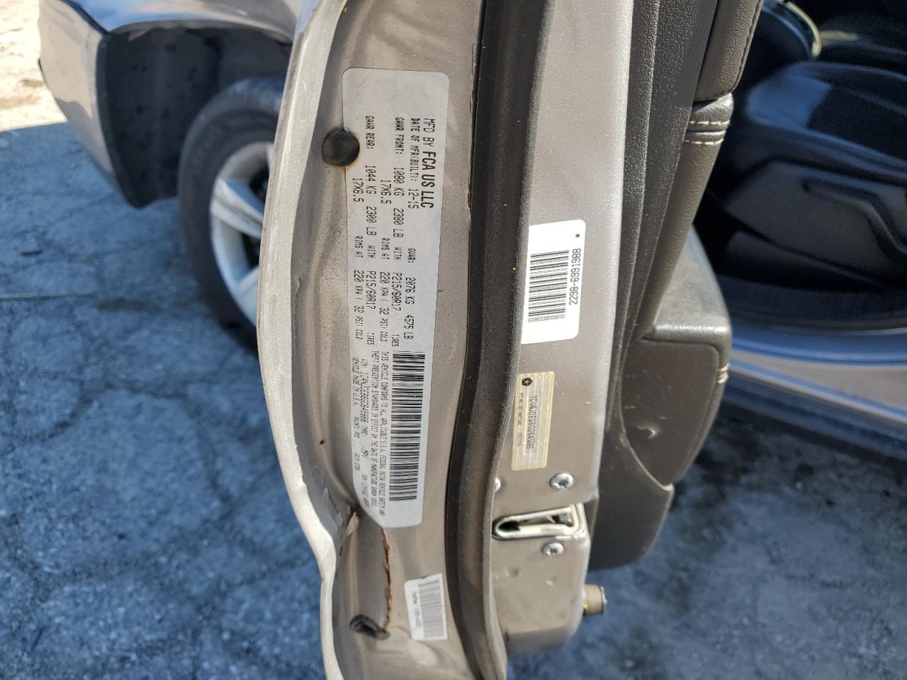 2016 Jeep Compass Latitude VIN: 1C4NJDEB8GD645888 Lot: 82582415