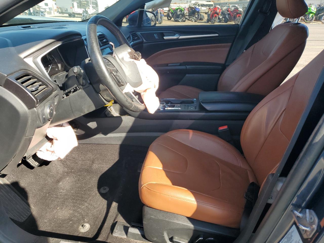 2019 Ford Fusion Titanium VIN: 3FA6P0SU0KR145439 Lot: 90661605