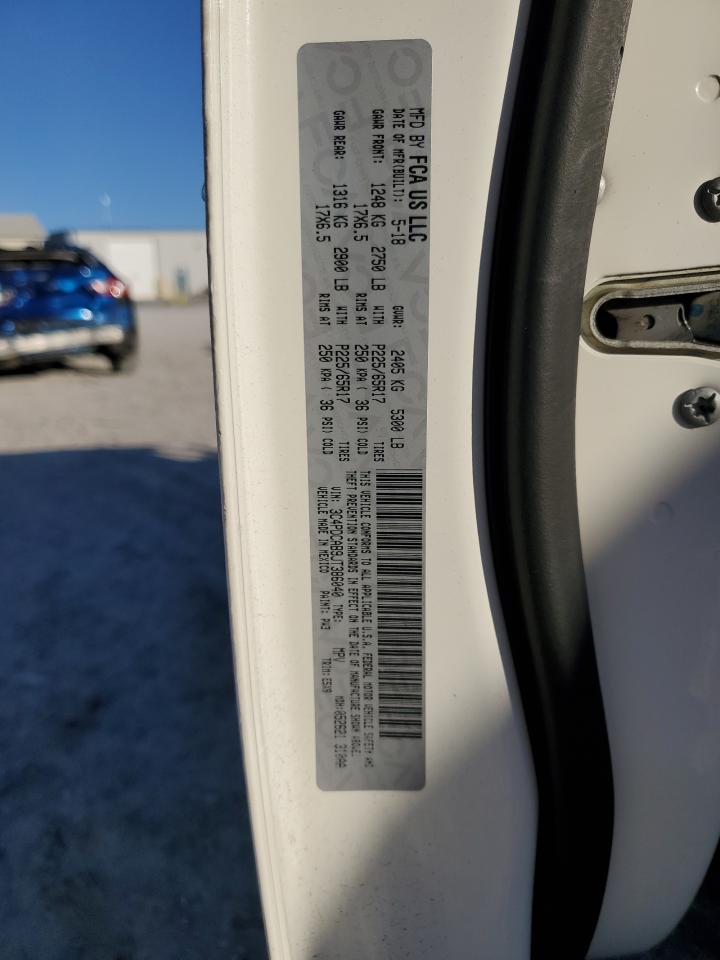 2018 Dodge Journey Se VIN: 3C4PDCAB9JT386040 Lot: 86546325