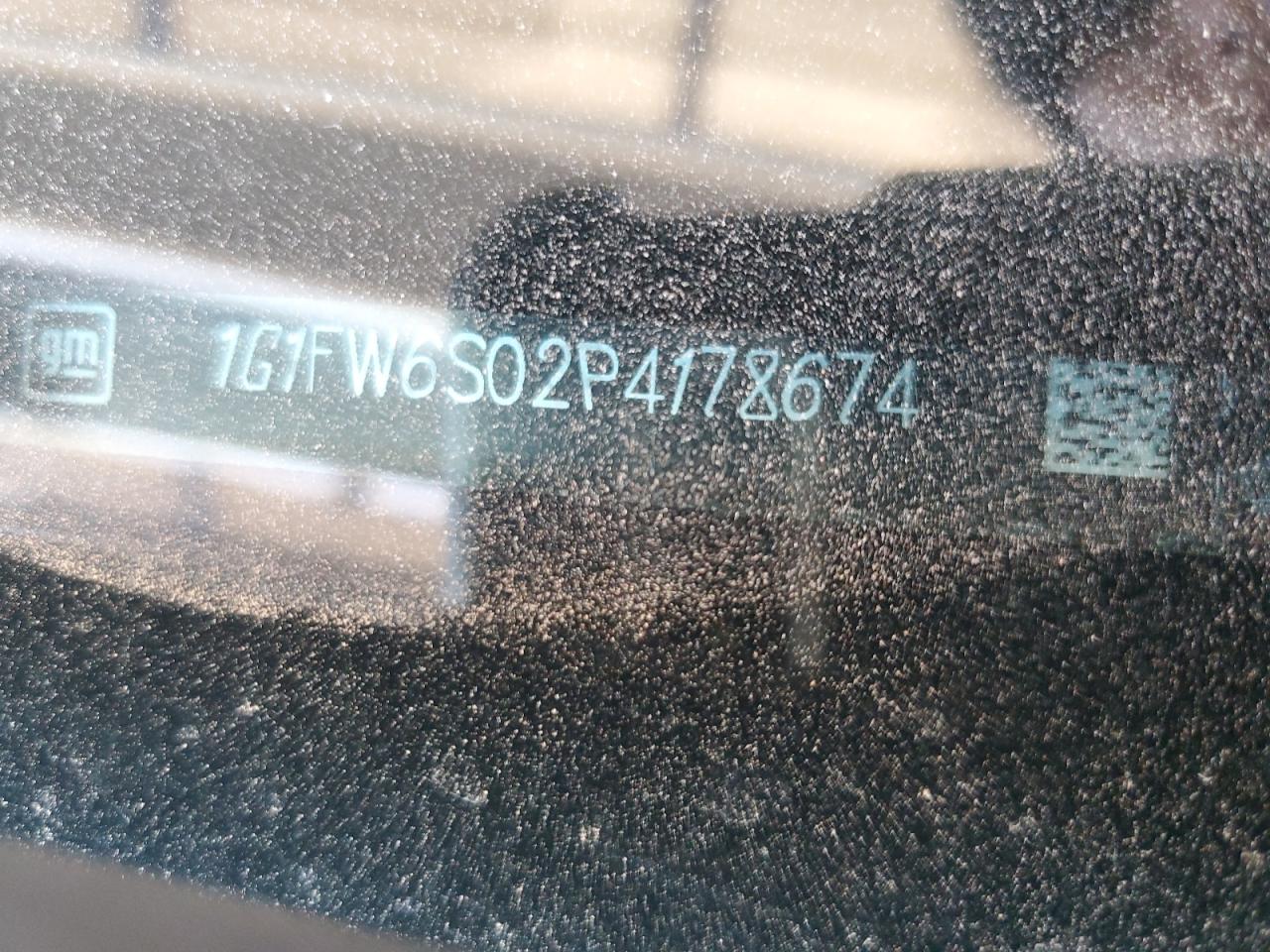 2023 Chevrolet Bolt Ev 1Lt VIN: 1G1FW6S02P4178674 Lot: 84794105