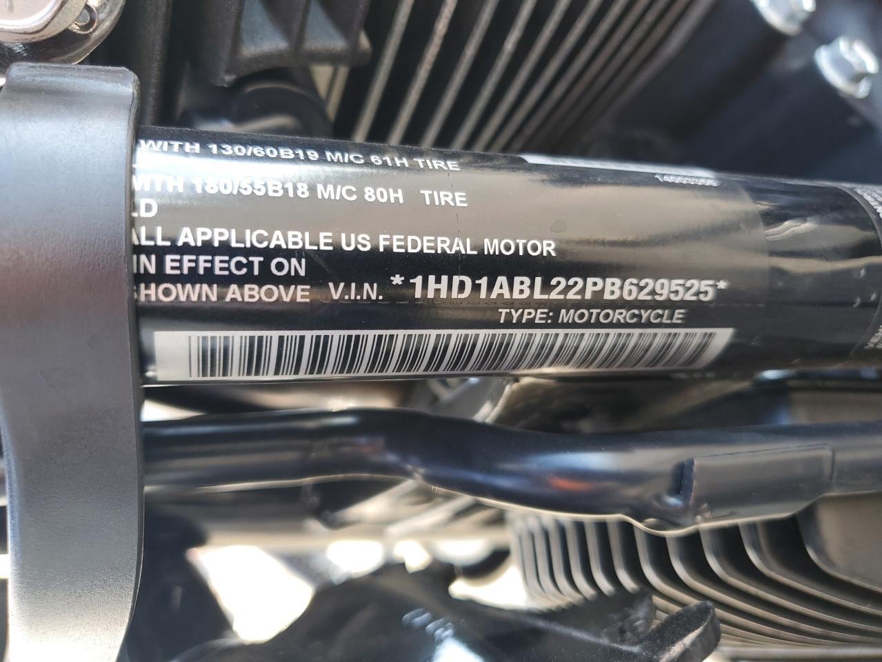 2023 Harley-Davidson Flhxst VIN: 1HD1ABL22PB629525 Lot: 86696625