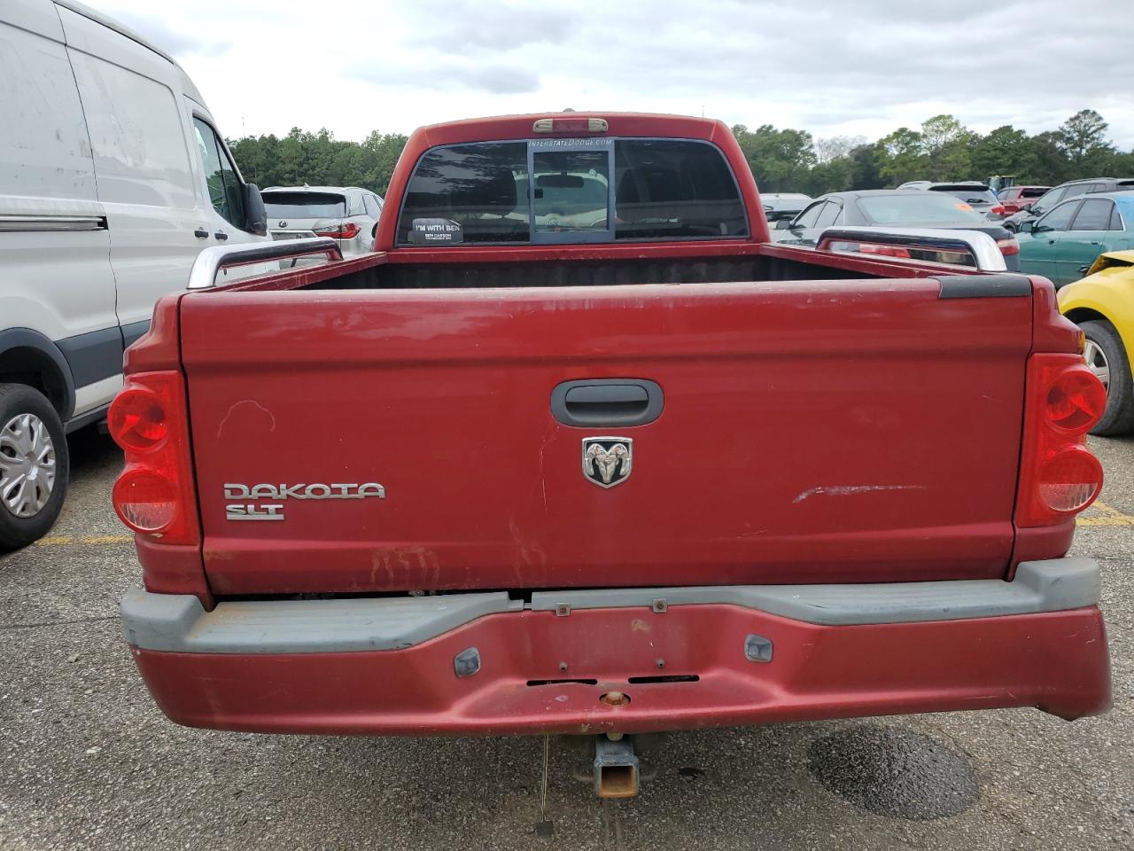 2007 Dodge Dakota Slt VIN: 1D7HE42K57S187489 Lot: 82552495