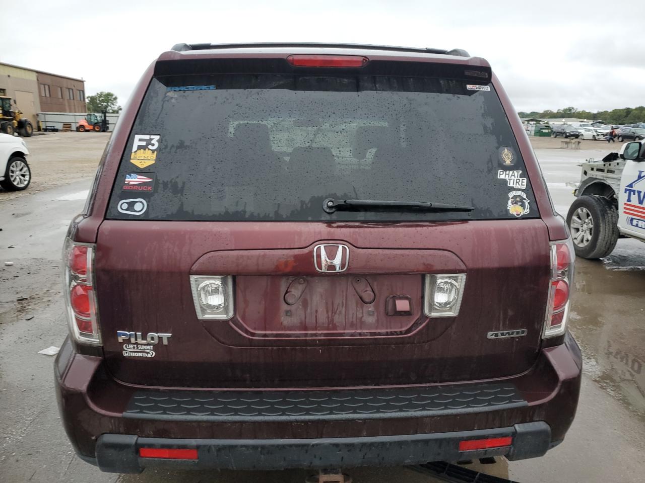 2007 Honda Pilot Exl VIN: 2HKYF18717H521394 Lot: 85556255