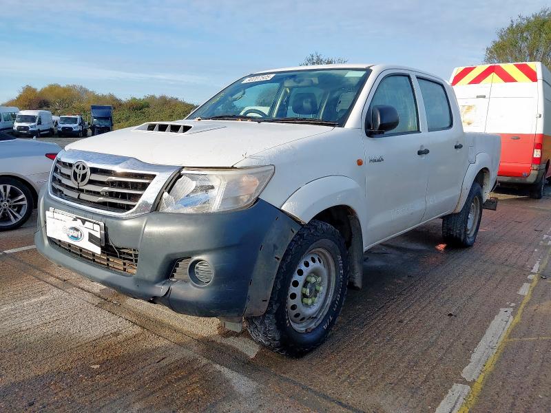 2015 TOYOTA HILUX ACTIVE D/CAB PICK UP 2.5 D-4D 4WD 144 for sale at Copart SANDWICH