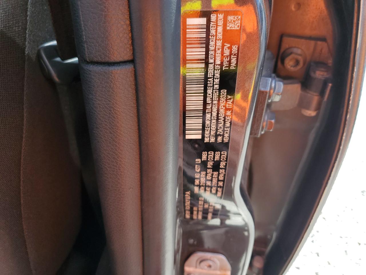 2019 Jeep Renegade Sport VIN: ZACNJAAB9KPK56320 Lot: 90385305