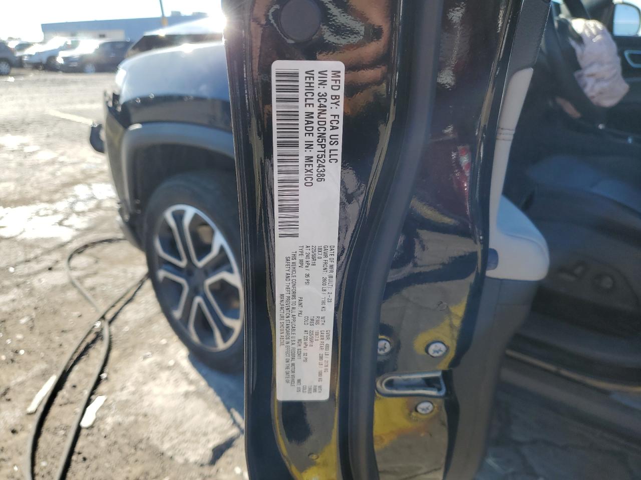 2023 Jeep Compass Limited VIN: 3C4NJDCN5PT524386 Lot: 86827895