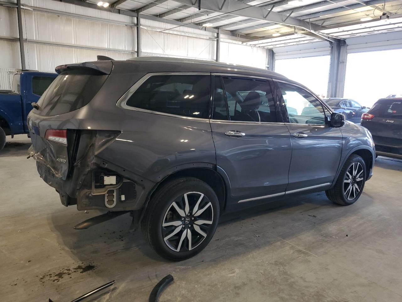 2021 Honda Pilot Touring grey null gas 5FNYF6H94MB034098 photo #4