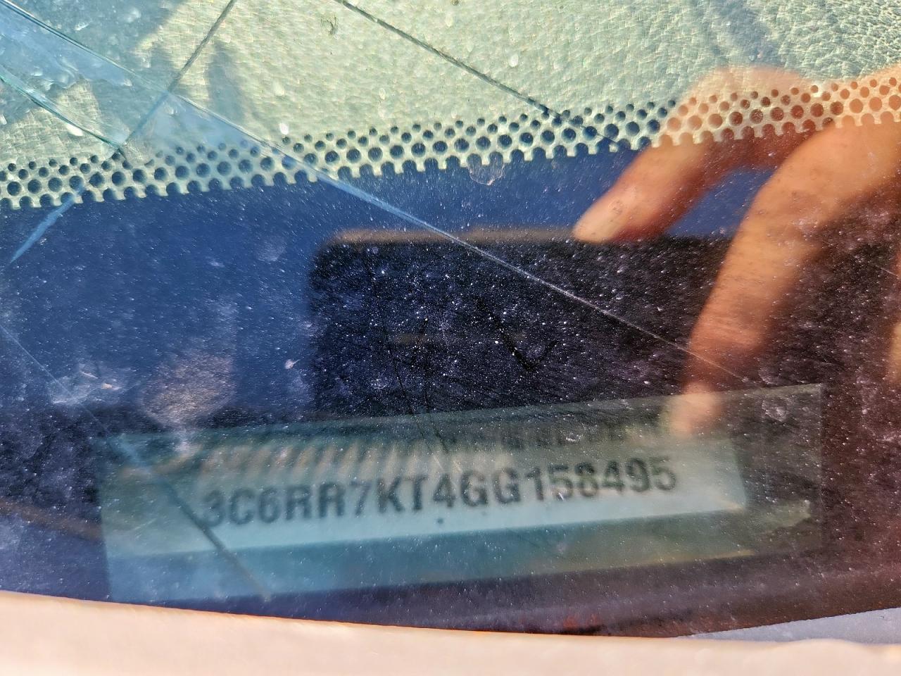 2016 Ram 1500 St VIN: 3C6RR7KT4GG158495 Lot: 86188975