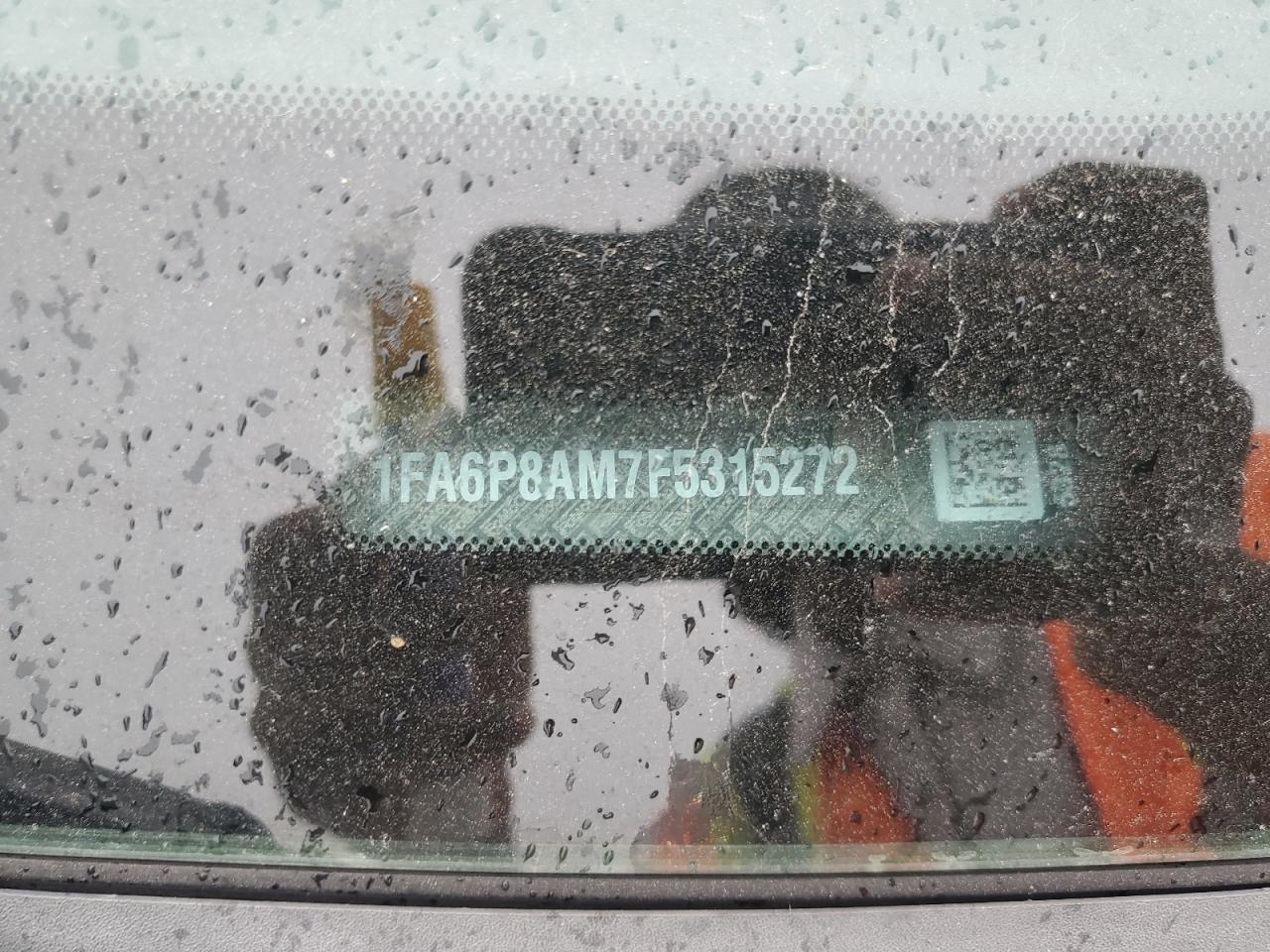 2015 Ford Mustang VIN: 1FA6P8AM7F5315272 Lot: 84479565