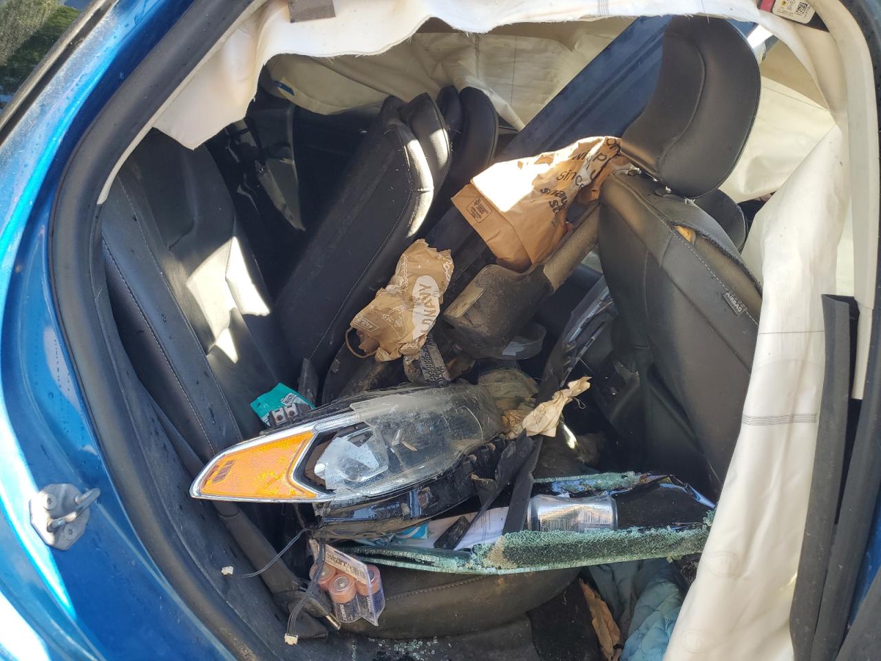 2019 Ford Fusion Titanium VIN: 3FA6P0RU7KR124271 Lot: 85153585