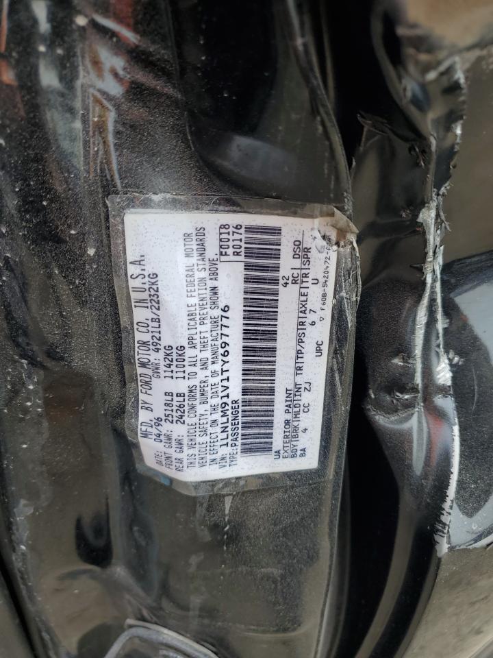 1996 Lincoln Mark Viii Base VIN: 1LNLM91V1TY697776 Lot: 90063525