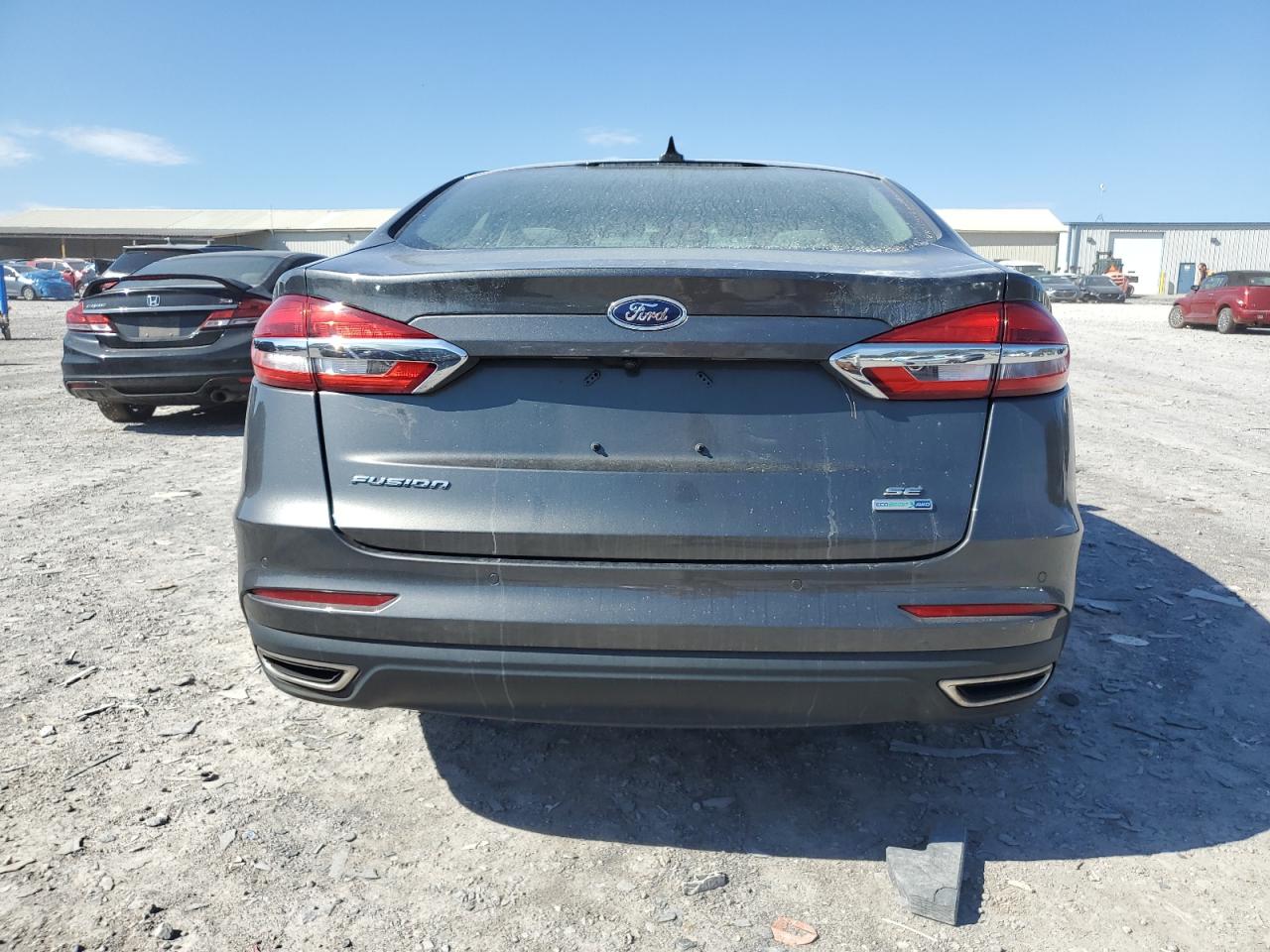 2019 Ford Fusion Se VIN: 3FA6P0T96KR279088 Lot: 89526995