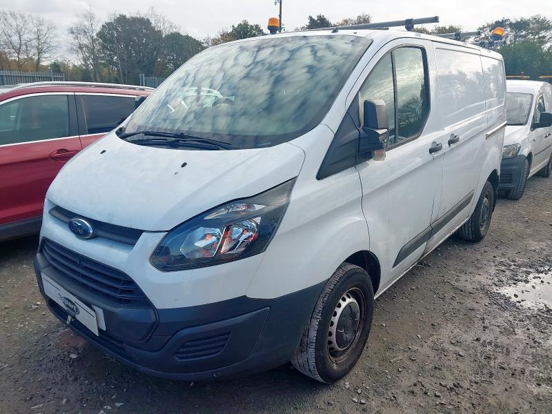 2014 FORD TRANSIT CUSTOM 2.2 TDCI 100PS LOW ROOF VAN for sale at Copart WOLVERHAMPTON