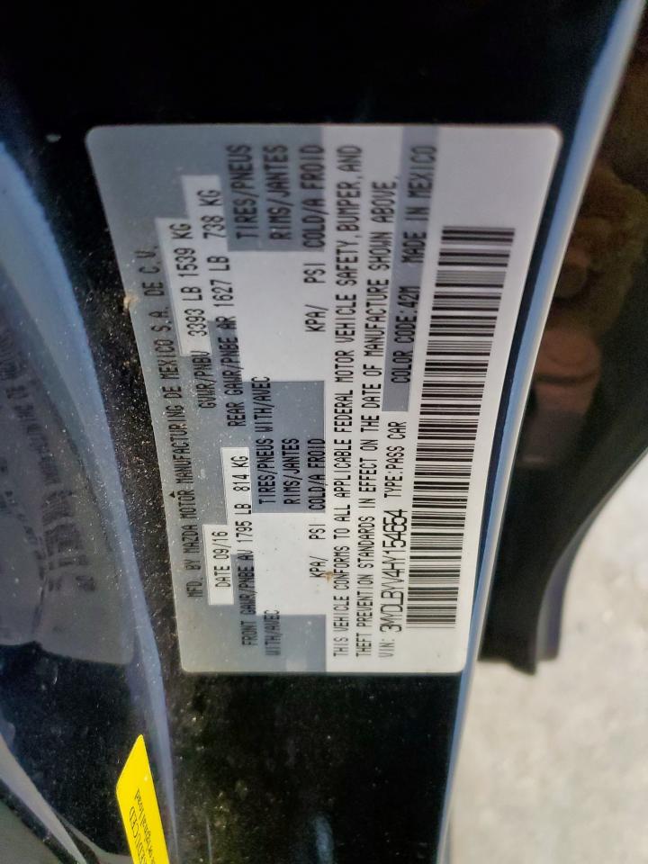 2017 Toyota Yaris Ia VIN: 3MYDLBYV4HY154654 Lot: 84725115