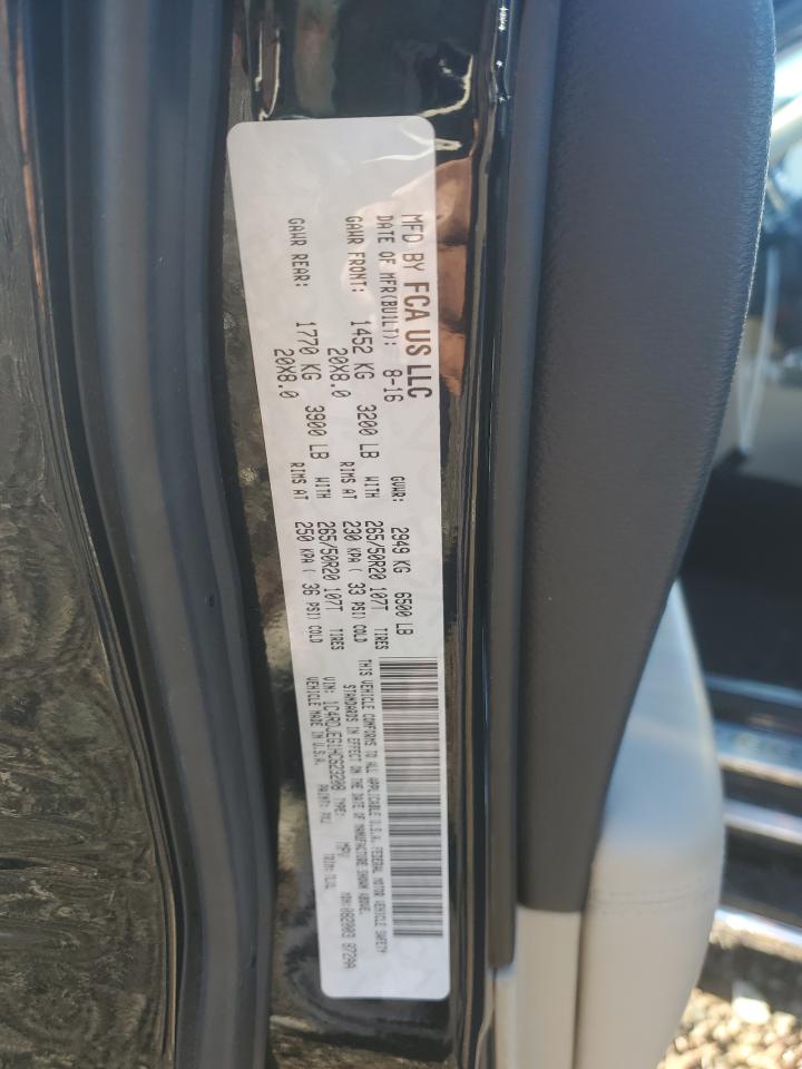 2017 Dodge Durango Citadel VIN: 1C4RDJEG1HC623208 Lot: 82325275